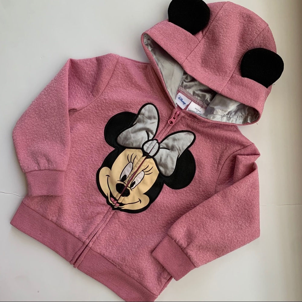 Minnie Mouse zipper sweater